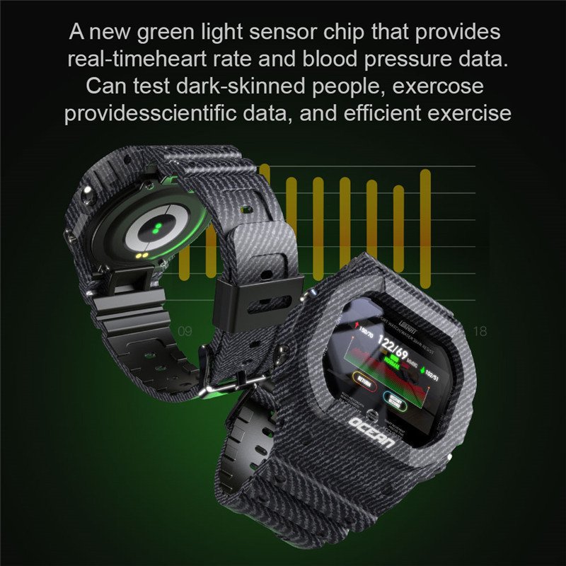 Heart rate waterproof smart watch - Image 4