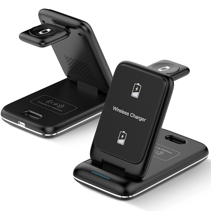 3-in-1 Wireless Charger Foldable Removable Charger - Image 5