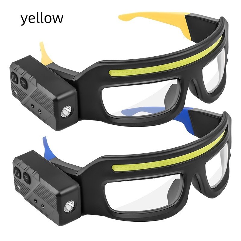 Multi-functional Glasses Light Light With Type-C Charging, Warning Headlamp, Compact And Portable, Touch-sensitive Headlamp - Image 7