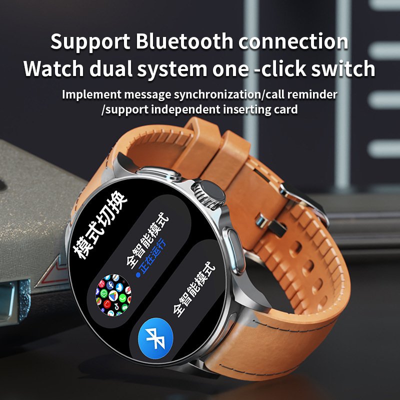 Round Screen Card Smart Watch - Image 4