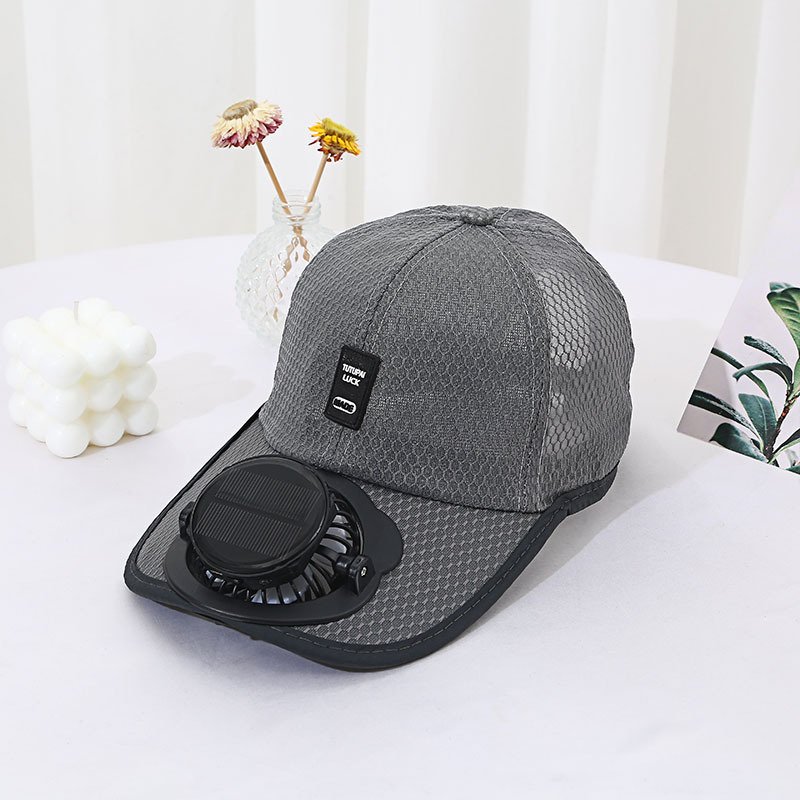 Solar Charging Fan Hat - Breathable Mesh UV Protection Baseball Cap For Men Women Summer Outdoor Sun Hat (Copy) - Image 6