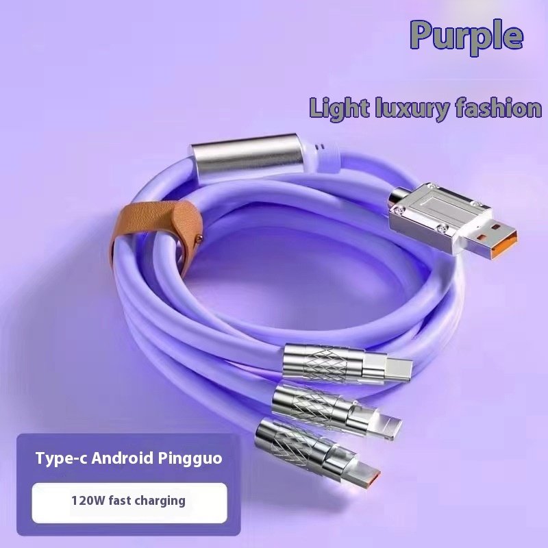 Mobile Phone Universal Charging Cable 120W Super Fast Charge - Image 7