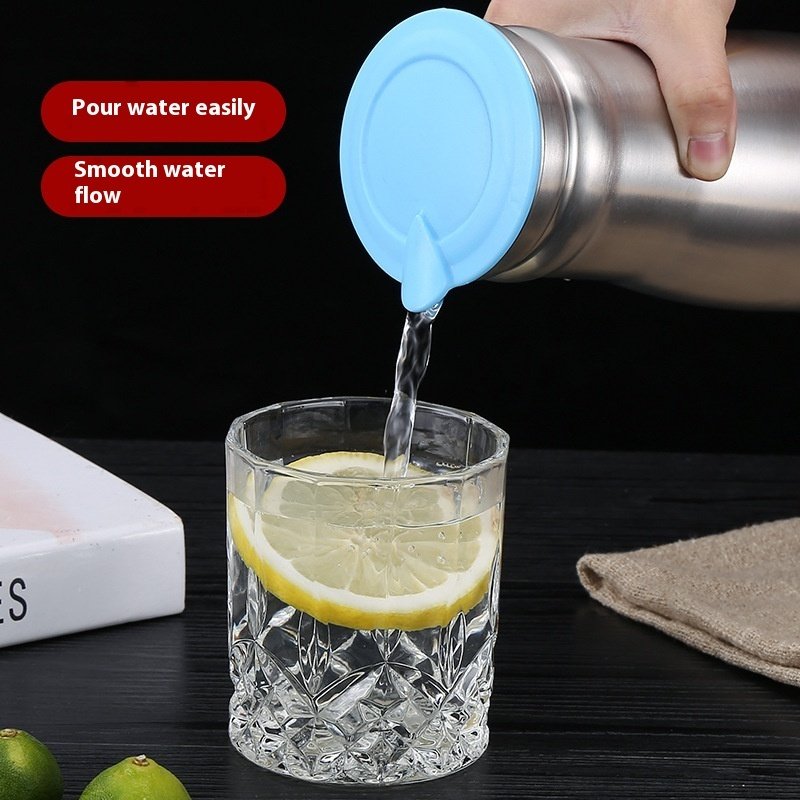 Stainless Steel Cold Water Bottle Single Layer Water Pitcher - Image 4
