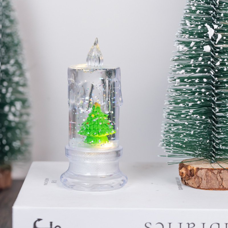 Transparent Tears LED Electronic Candle Small Night Lamp - Image 3