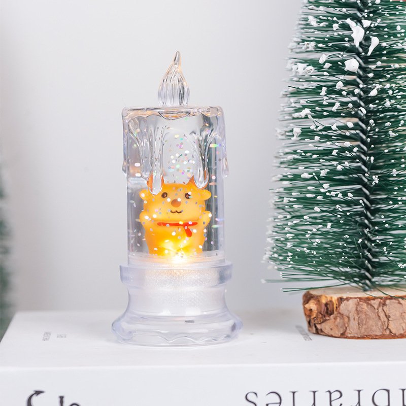 Transparent Tears LED Electronic Candle Small Night Lamp - Image 9