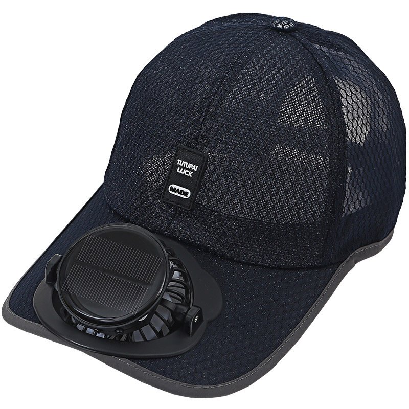 Solar Charging Fan Hat - Breathable Mesh UV Protection Baseball Cap For Men Women Summer Outdoor Sun Hat (Copy) - Image 5