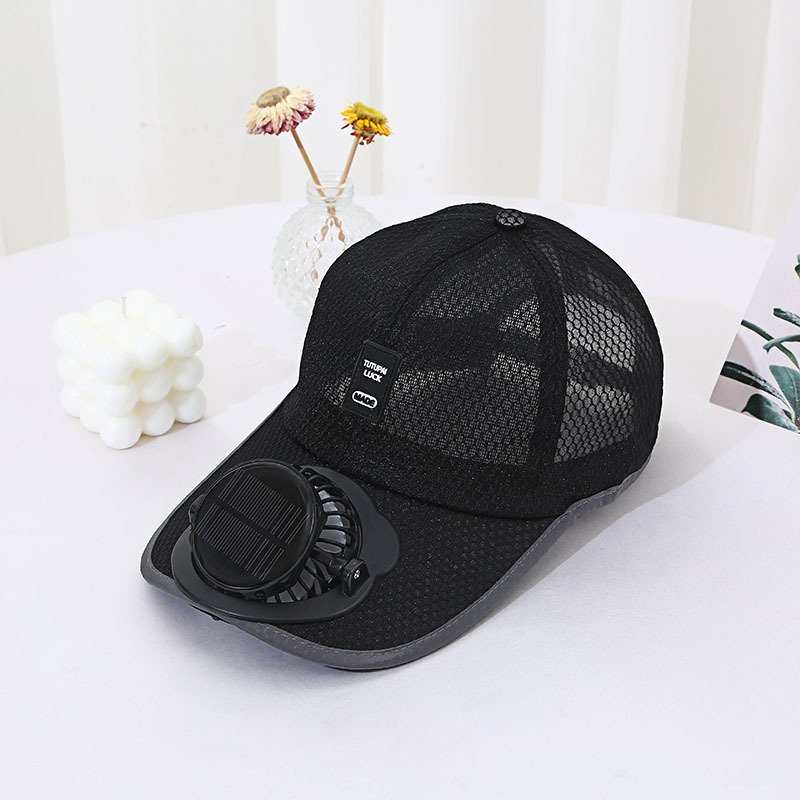 Solar Charging Fan Hat - Breathable Mesh UV Protection Baseball Cap For Men Women Summer Outdoor Sun Hat (Copy) - Image 9