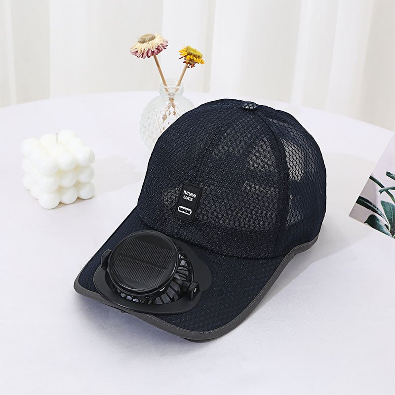 Solar Charging Fan Hat - Breathable Mesh UV Protection Baseball Cap For Men Women Summer Outdoor Sun Hat (Copy) - Image 8