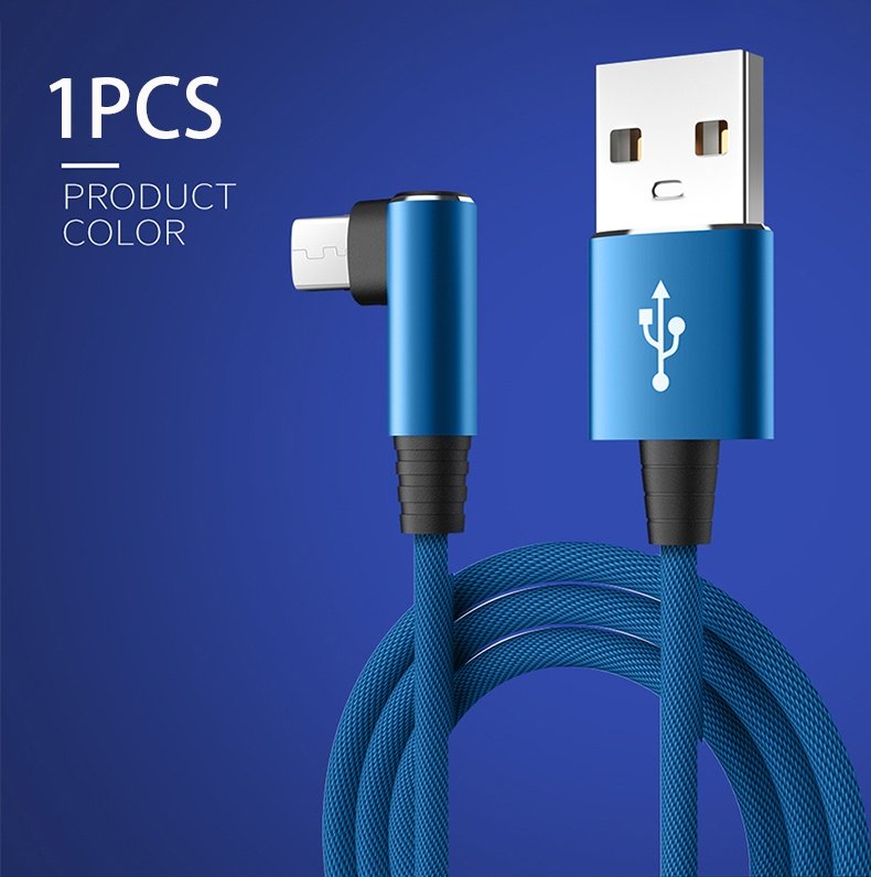 Mobile Phone Elbow Fast Charging Data Cable - Image 8