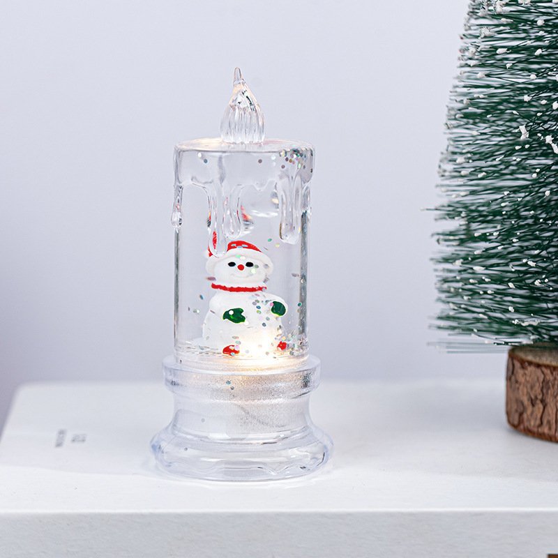 Transparent Tears LED Electronic Candle Small Night Lamp - Image 7