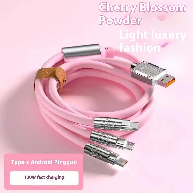 Mobile Phone Universal Charging Cable 120W Super Fast Charge - Image 8