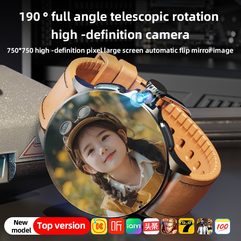 Round Screen Card Smart Watch - Image 3