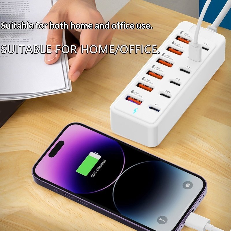 12-port 6-USB 6-Type-C Extension Cable HUB - Image 4