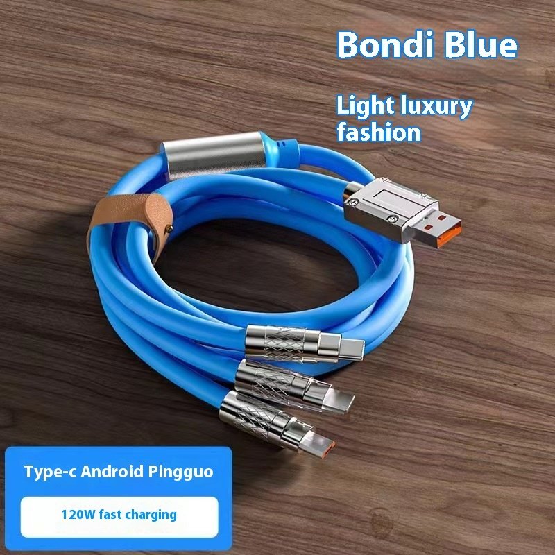 Mobile Phone Universal Charging Cable 120W Super Fast Charge - Image 4